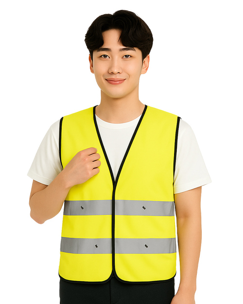 3M反光背心-黃色<span>CT-15909-Y</span>示意圖