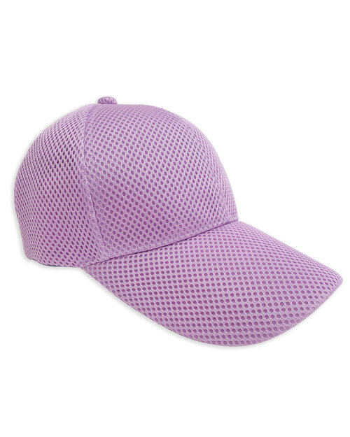 六片帽訂製/太空網布-粉紫<span>HAR-C-08</span>示意圖