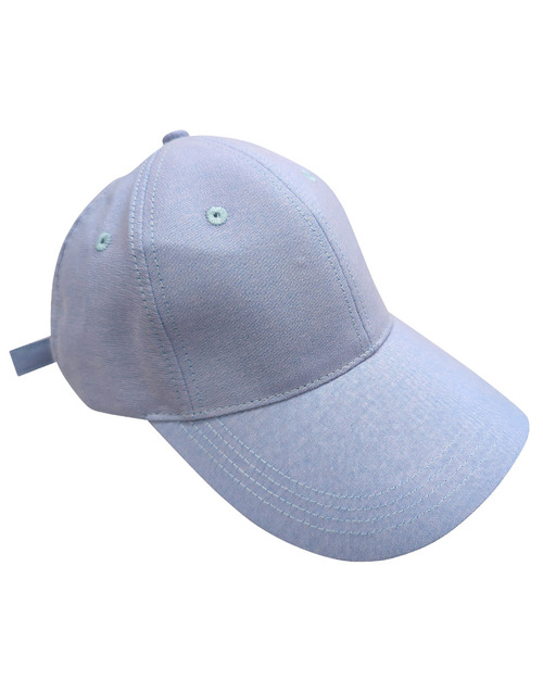 牛仔布 六片帽 訂製 藍灰<span>HDN-C01</span>示意圖