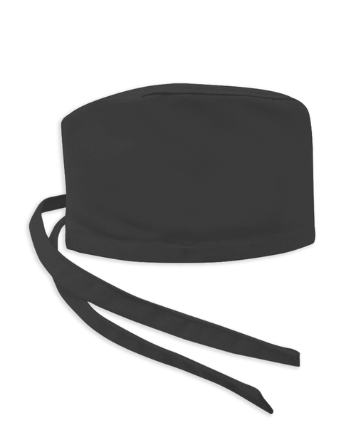 手術帽訂製/一般款-黑色<span>HSU-D-05</span>示意圖