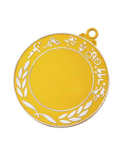 金屬吊牌 運動吊牌 黃/銀/銅<span>MJS-085-086-087</span>示意圖