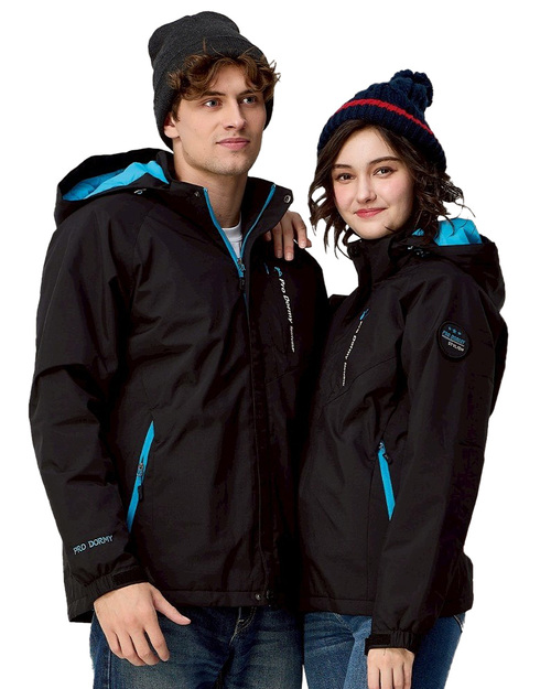 可拆帽鋪棉外套-黑 <span>PD-J33811</span>示意圖