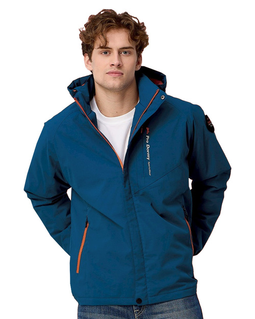 可拆帽鋪棉外套-藍 <span>PD-J33813</span>示意圖