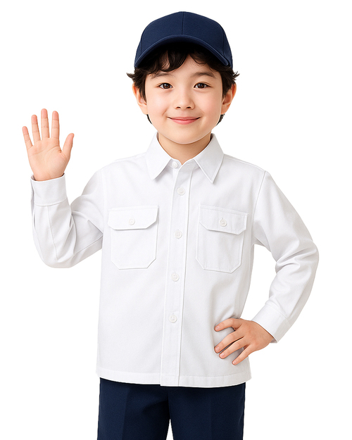 校服制服 白配丈青 <span>SCHUNI-A02</span>示意圖