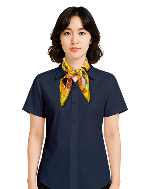 昇華四角領巾 塗鴉<span>SF-C02 </span>示意圖