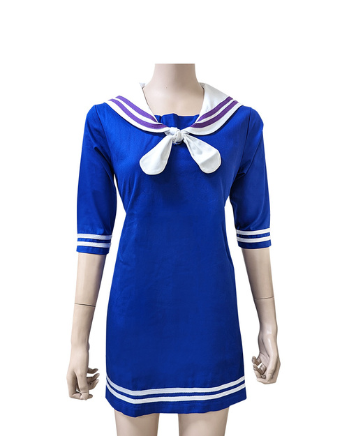 合唱團服 寶藍水手裙<span>SHO-D08</span>示意圖