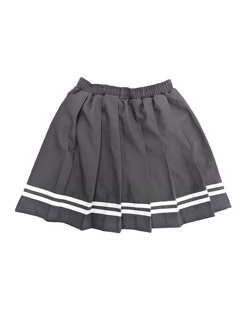 合唱團服｜百褶裙 白配深灰｜<span>SHO-D20SK</span>示意圖