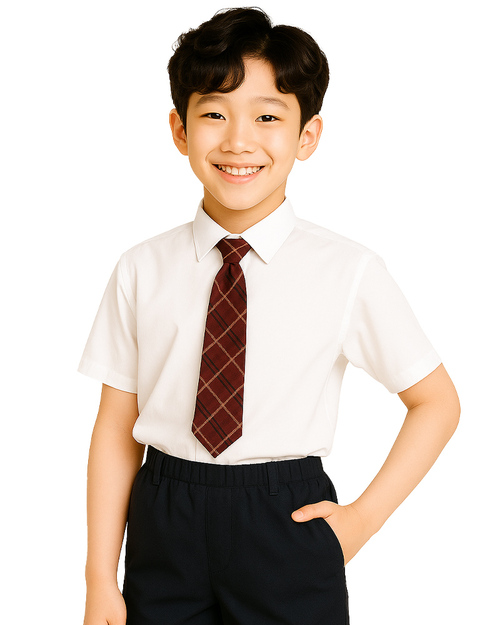 合唱團服 襯衫褲裝 白配黑 <span>SHO-D23</span>示意圖