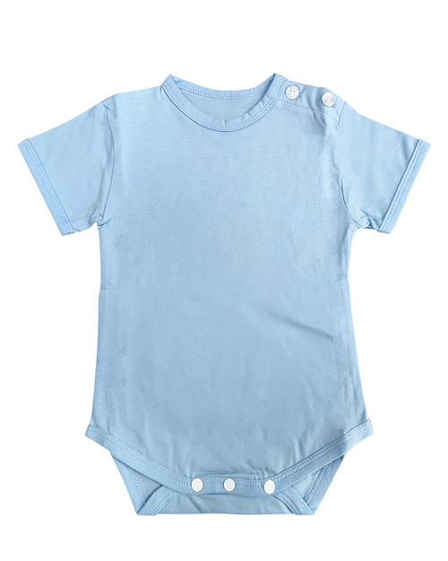 嬰兒包屁衣-素面水藍<span>TCANC-A02-004</span>示意圖