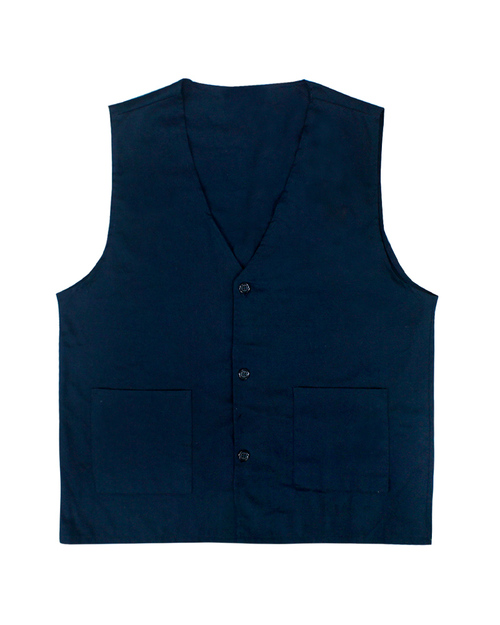 服務人員背心-平擺-釦子款丈青 <span>VCAN-C-04</span>示意圖