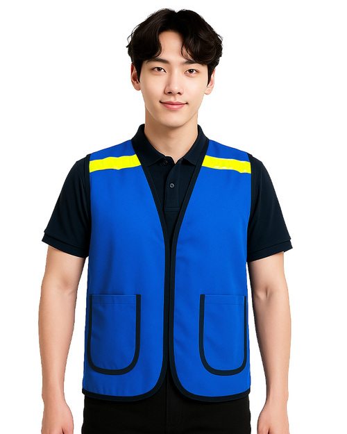反光背心-寶藍  <span>VCAN-REF-A01</span>示意圖