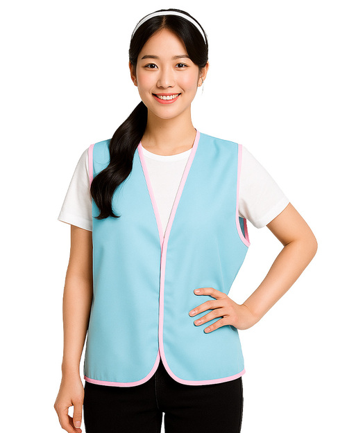 活動背心 現貨款｜水藍滾粉紅｜<span>VUI-A-02</span>示意圖