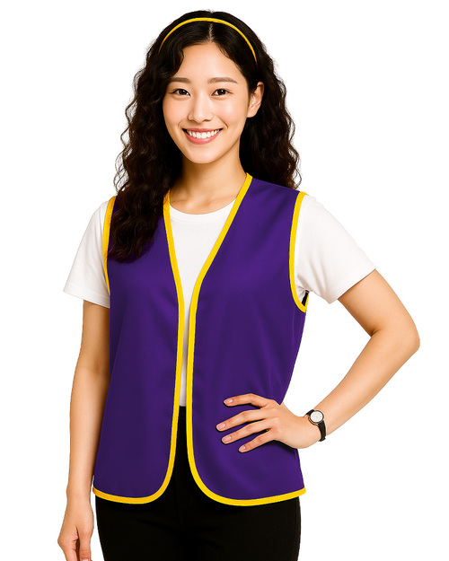 活動背心 現貨款｜紫滾金黃｜<span>VUI-A-06</span>示意圖