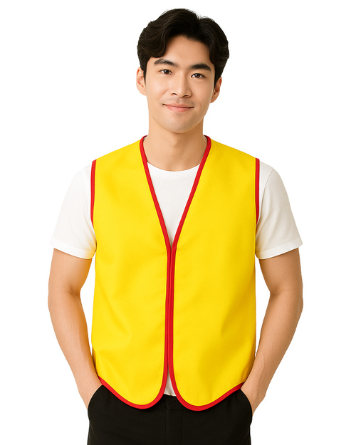 活動背心 現貨款｜黃滾紅｜<span>VUI-A-07</span>示意圖