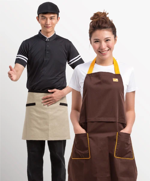 團體服廚師職人工作圍裙客製