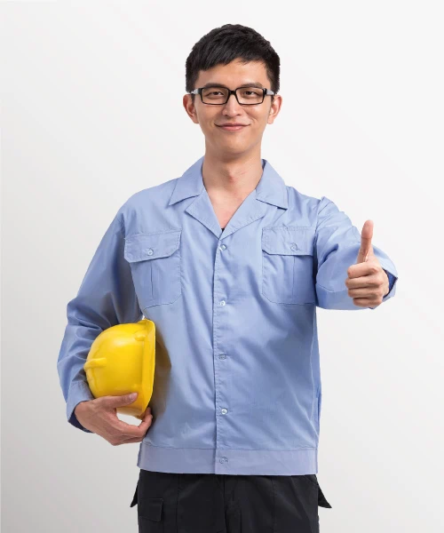 團體服工地工廠工作服客製