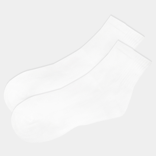 學生襪/女-純淨白示意圖