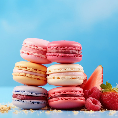 法式小圓餅Macarons-水果口味示意圖