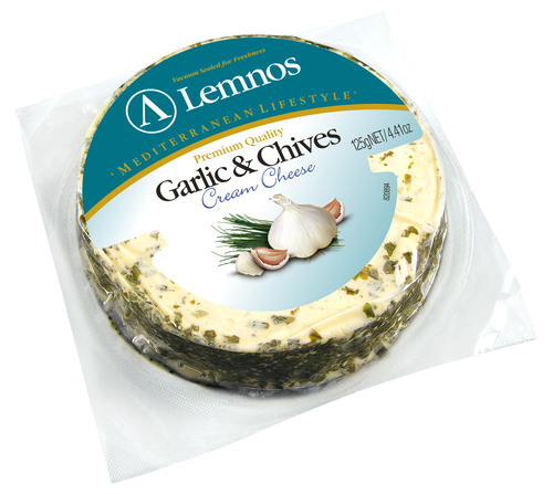 蘭諾斯大蒜蝦夷蔥風味乾酪<br/>FRUIT CHEESE-GARLIC&CHIVES <br/>示意圖