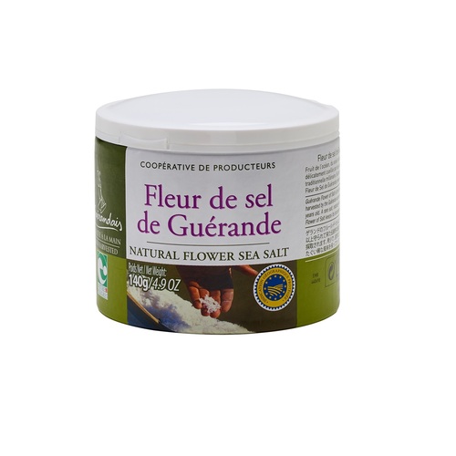 法國葛宏德鹽之花(罐裝)<br/>FLEUR DE SEL DE GUERANDE <br/>示意圖