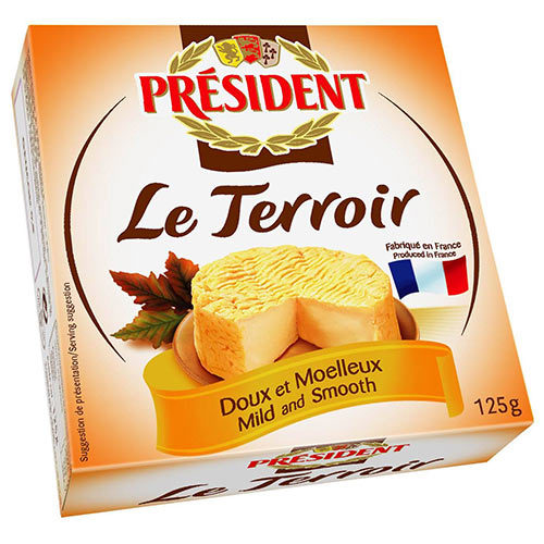 諾曼地風味乾酪<br/>LE TERROIR CHEESE IN TIN <br/>示意圖