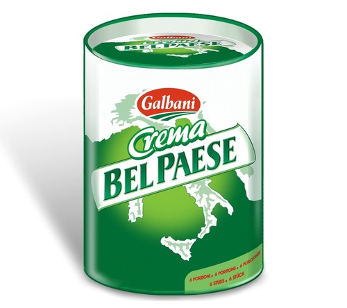 貝爾佩斯乳酪<br/>BEL PAESE GALBANI<br/>示意圖