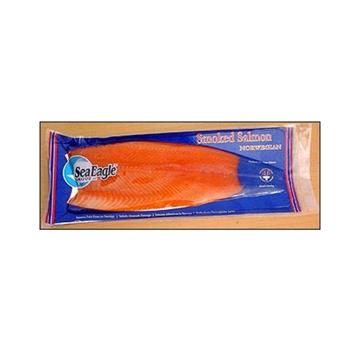 冷凍切片燻鮭<br/>FROZEN SMOKED SALMON PRESLICED<br/>示意圖