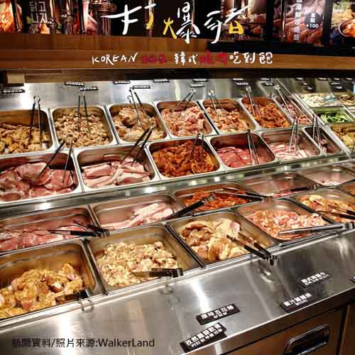 永和地標永利廣場新開韓式燒肉吃到飽！多達13種韓式烤肉任你夾