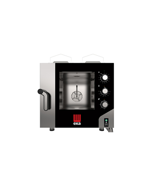 EKA瓦斯旋鈕式萬能蒸烤箱/5盤(5-1/1GN)示意圖