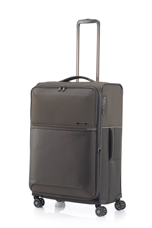 Samsonite 73H  26吋 茶灰色可擴充行李箱示意圖