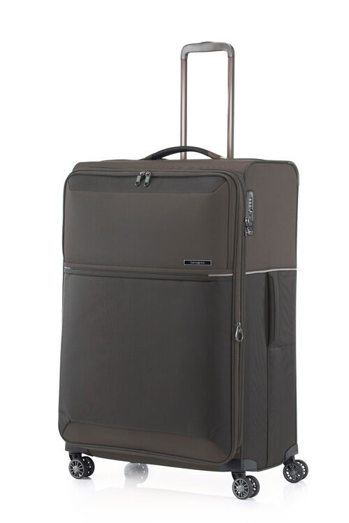 Samsonite 73H  29吋 茶灰色可擴充行李箱示意圖