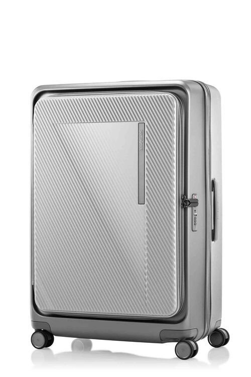 samsonite ZIPPRIX FT 銀色28吋可擴充四輪行李箱示意圖