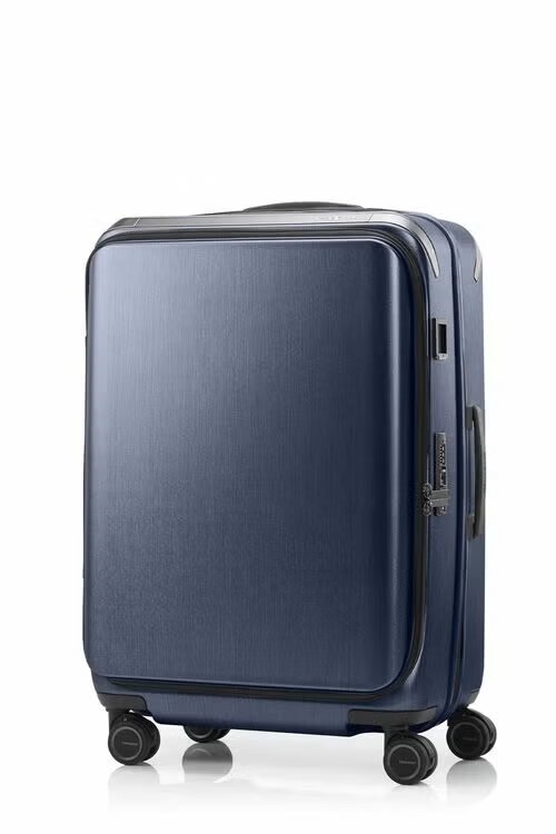 Samsonite UNIMAX 25吋 海軍藍可擴充行李箱示意圖