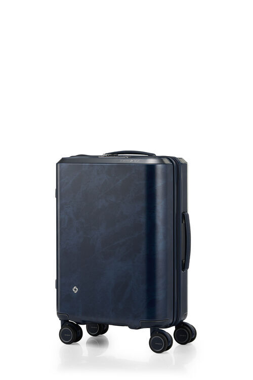 Samsonite EVOA Z 55公分復古藍登機箱示意圖