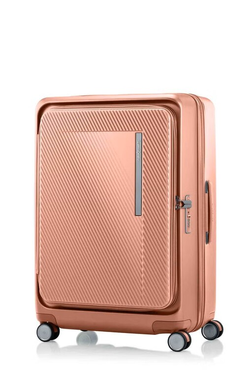 samsonite ZIPPRIX FT 珊瑚橘28吋 可擴充四輪行李箱示意圖