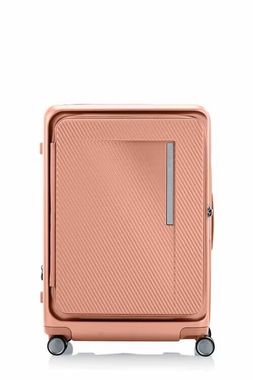 samsonite ZIPPRIX FT 珊瑚橘26吋可擴充四輪行李箱示意圖