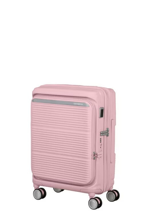 samsonite PARALUX HS灰粉色20吋可擴充四輪登機箱示意圖