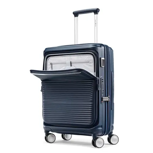 samsonite PARALUX HS海軍藍20吋可擴充四輪登機箱示意圖