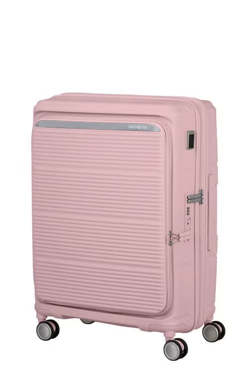 samsonite PARALUX HS 灰粉色24吋可擴充旅行箱示意圖