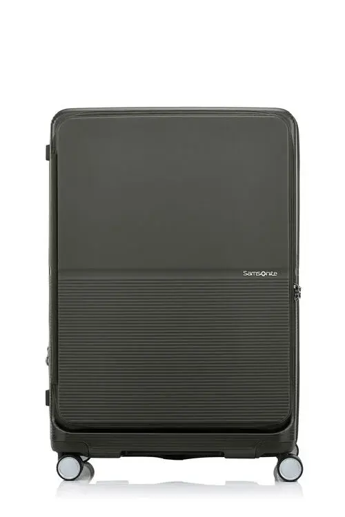 samsonite FLATFORM 雲墨灰FLATFORM 28吋 可擴充行李箱示意圖