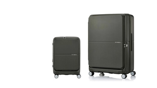 samsonite FLATFORM 雲墨灰FLATFORM 28吋+20吋 可擴充行李箱示意圖