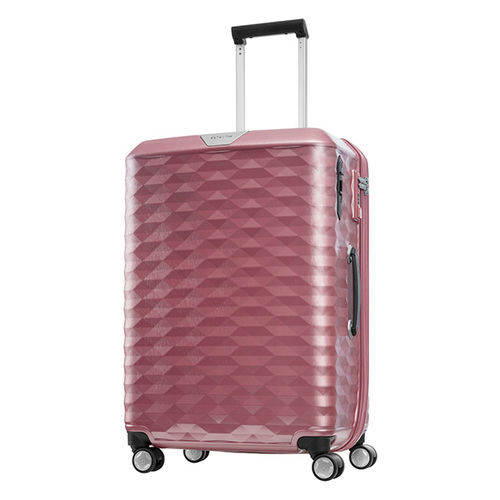 Samsonite polygon  69公分粉紅色旅行箱示意圖