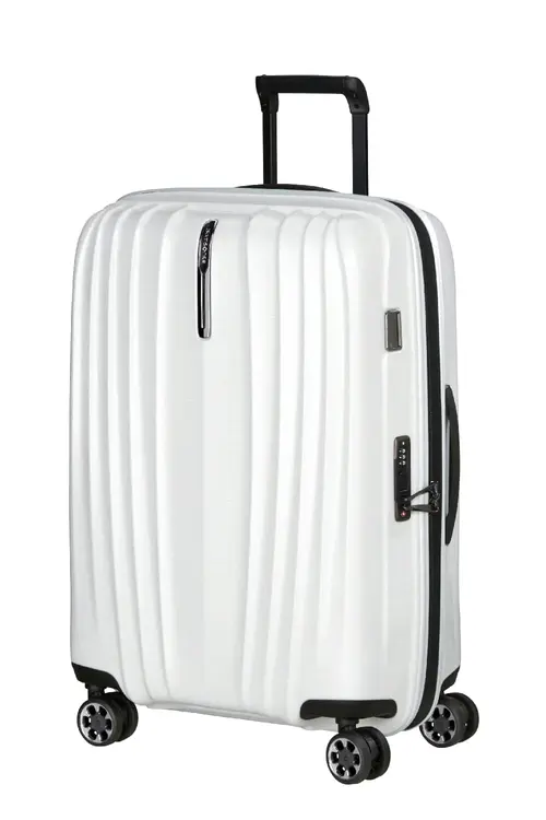 Samsonite NEXIS 26吋 棉柔白可擴充行李箱示意圖