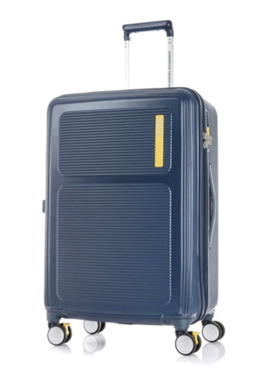 American Tourister MAXIVO 79公分灰藍色旅行箱示意圖