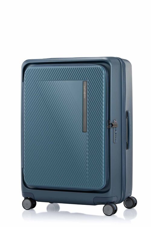 samsonite ZIPPRIX FT 海軍藍26吋 可擴充四輪行李箱示意圖