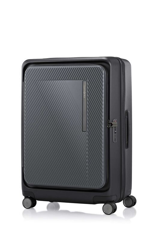 samsonite ZIPPRIX FT 灰色28吋可擴充四輪行李箱示意圖