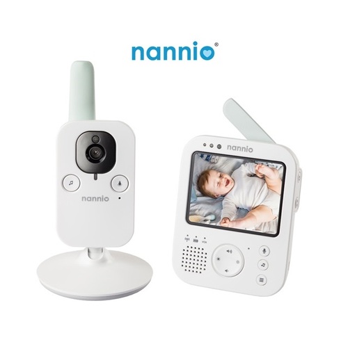 Nannio 1st Baby Camera 3.5吋寶寶攝影機/視頻機/寶寶監控器/遠端視訊機示意圖