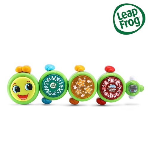 LeapFrog跳跳蛙全英玩具-彩虹鼓毛毛蟲示意圖