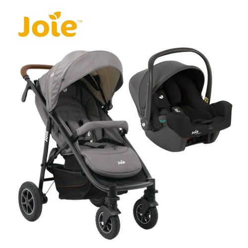 奇哥Joie mytrax™ flex豪華二合一推車(灰色) + i-Snug™2 嬰兒提籃汽座示意圖