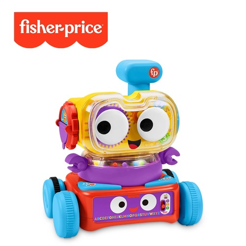 Fisher-Price 費雪四合一學習機器人(6個月-5歲都可以玩)示意圖